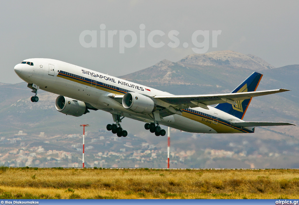 9V-SVG, Boeing 777-200ER, Singapore Airlines