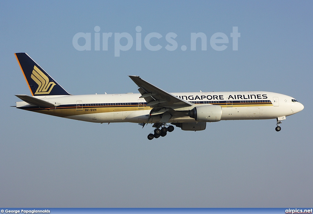 9V-SVH, Boeing 777-200ER, Singapore Airlines