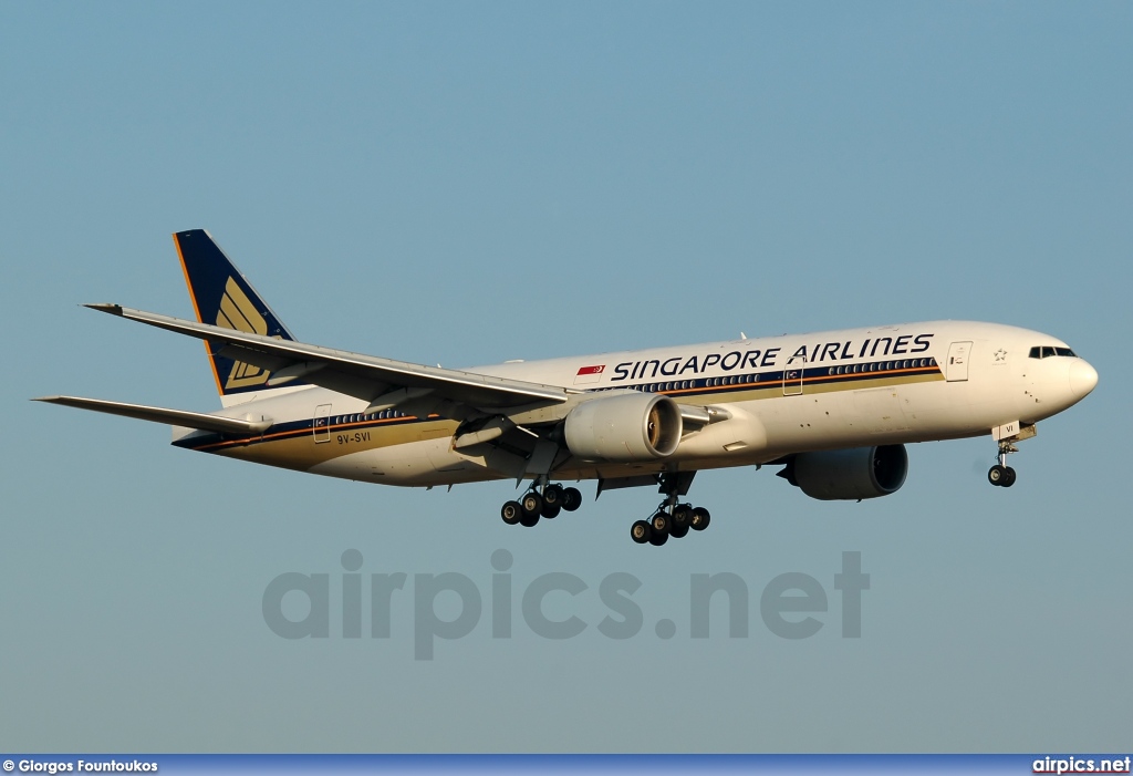 9V-SVI, Boeing 777-200ER, Singapore Airlines