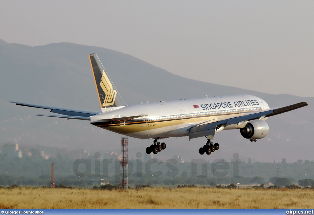 9V-SVI, Boeing 777-200ER, Singapore Airlines