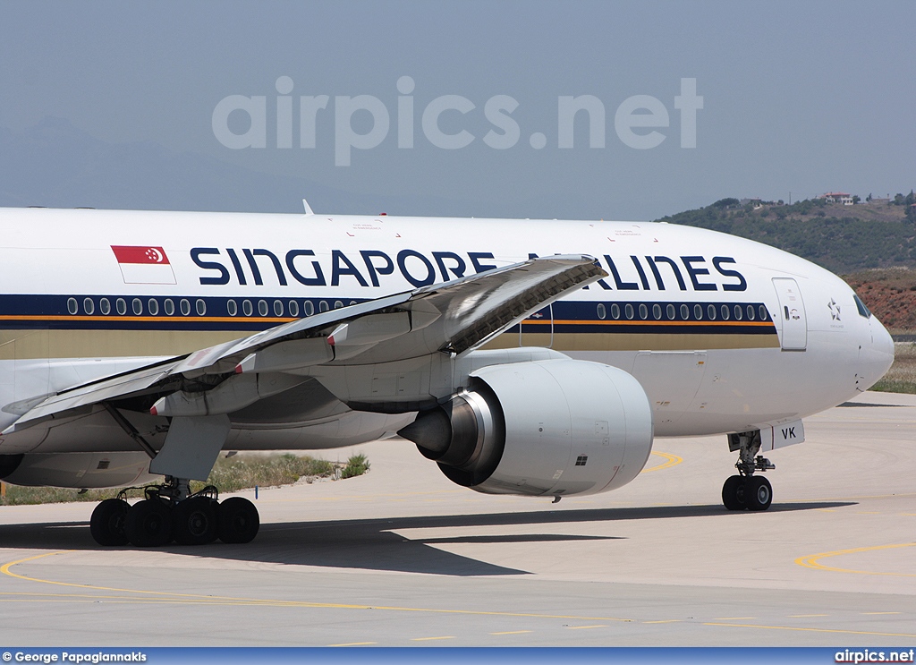 9V-SVK, Boeing 777-200ER, Singapore Airlines