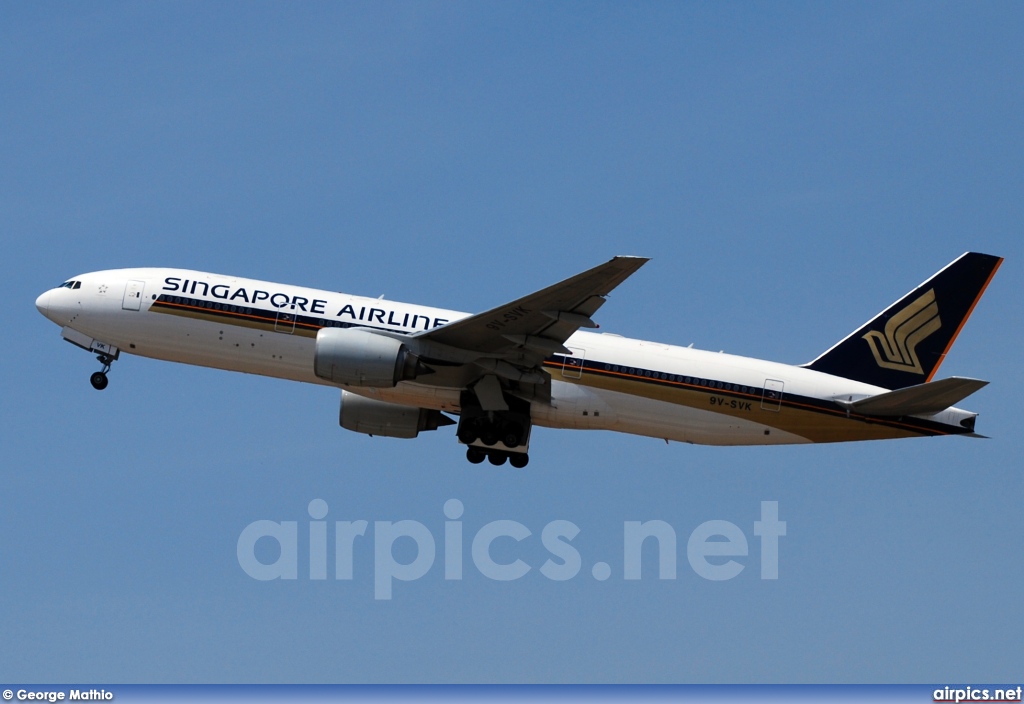 9V-SVK, Boeing 777-200ER, Singapore Airlines