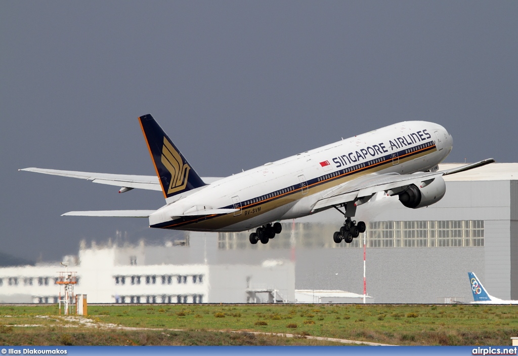 9V-SVM, Boeing 777-200ER, Singapore Airlines