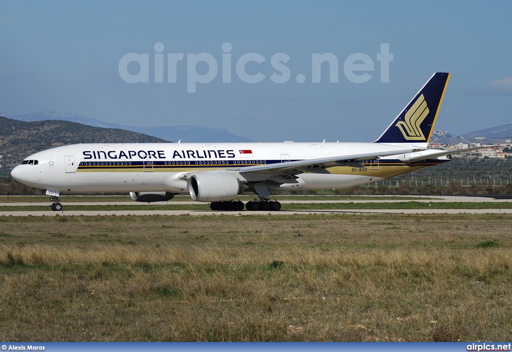 9V-SVO, Boeing 777-200ER, Singapore Airlines