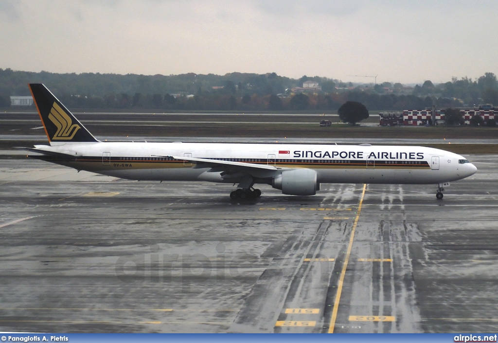 9V-SWA, Boeing 777-300ER, Singapore Airlines