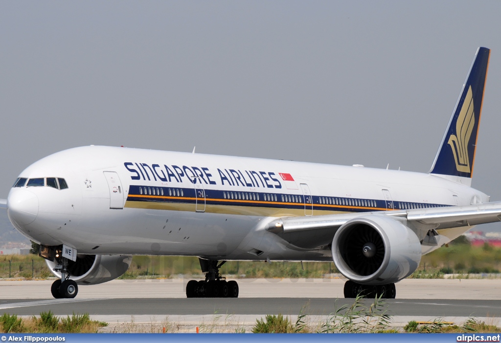 9V-SWE, Boeing 777-300ER, Singapore Airlines