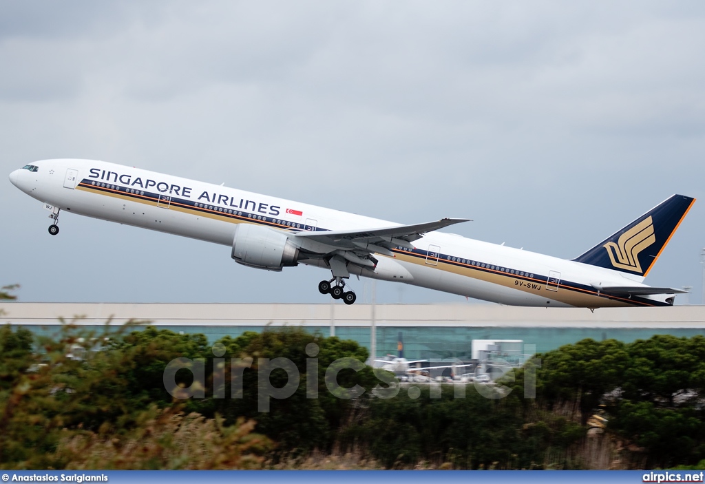 9V-SWJ, Boeing 777-300ER, Singapore Airlines