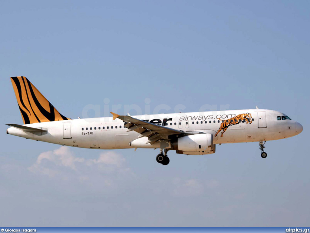 9V-TAB, Airbus A320-200, Tiger Airways