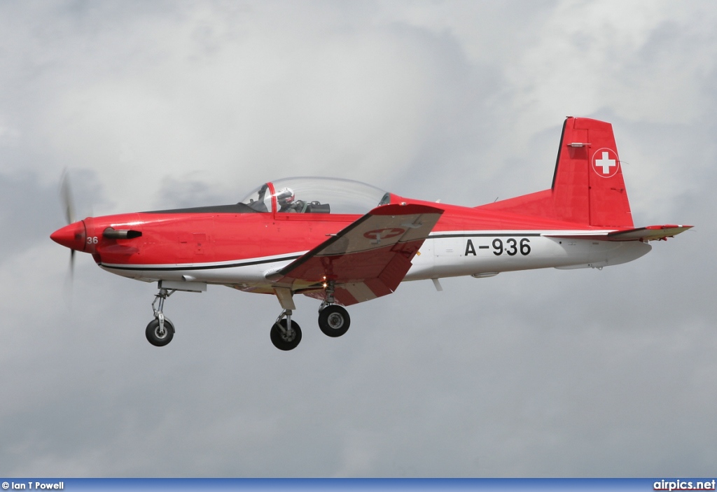 A-936, Pilatus PC-7, Swiss Air Force