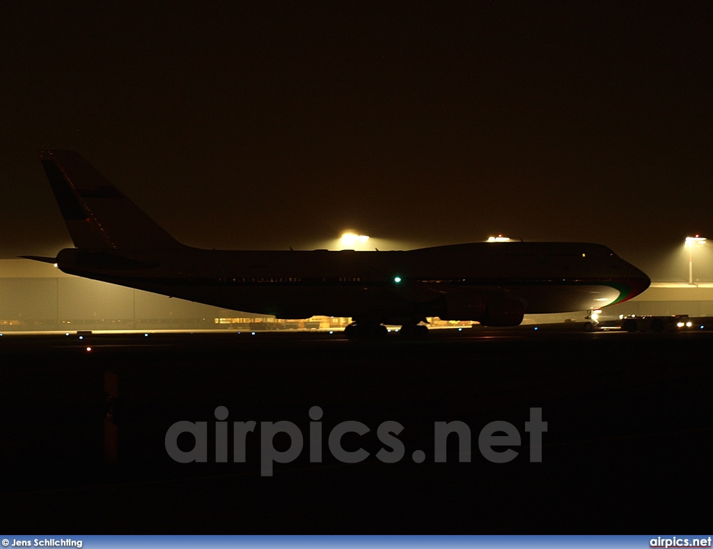 A40-OMN, Boeing 747-400, Oman Royal Flight