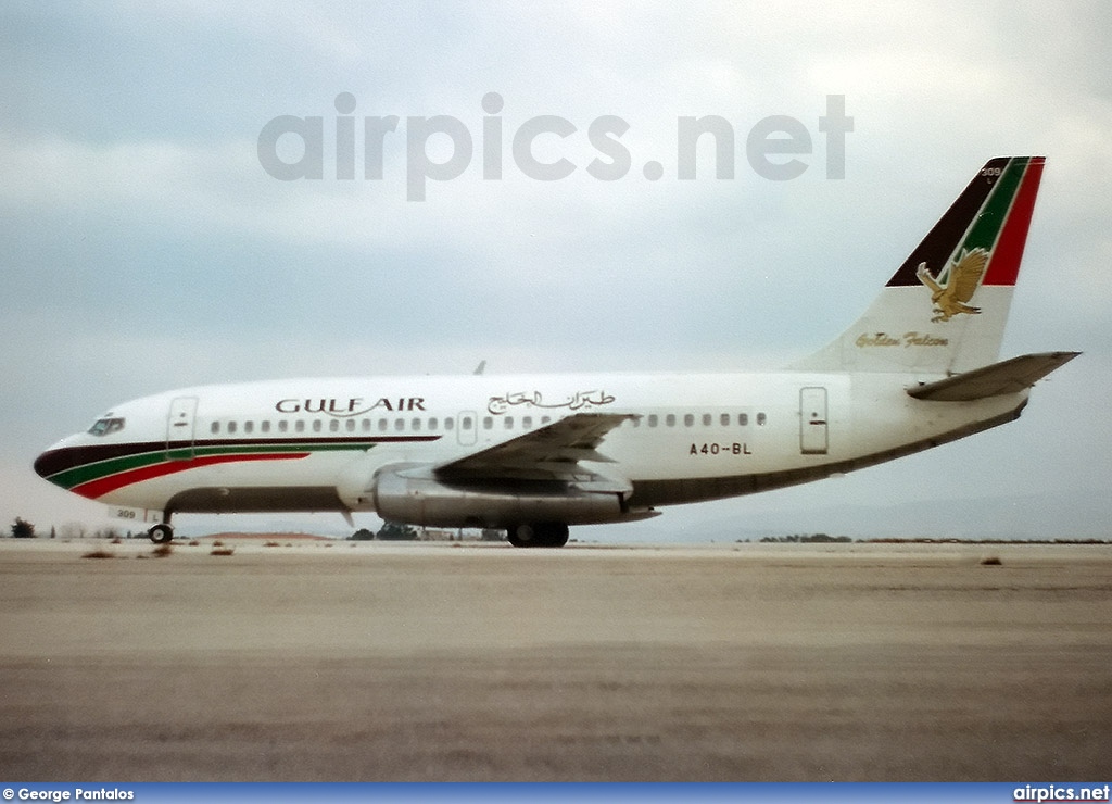 A4O-BL, Boeing 737-200Adv, Gulf Air