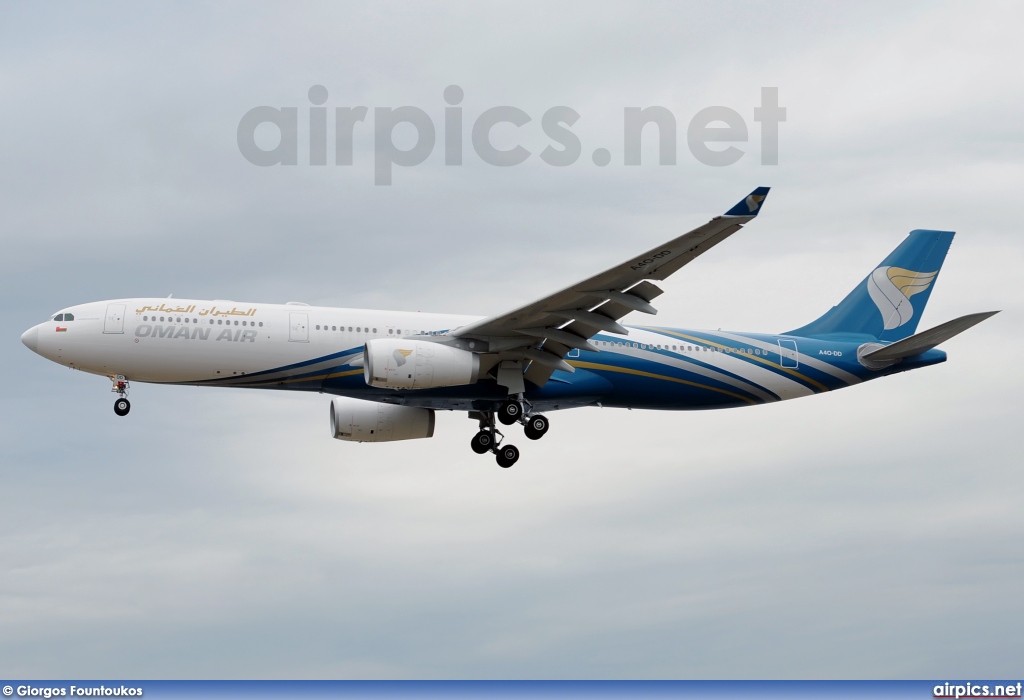 A4O-DD, Airbus A330-300, Oman Air