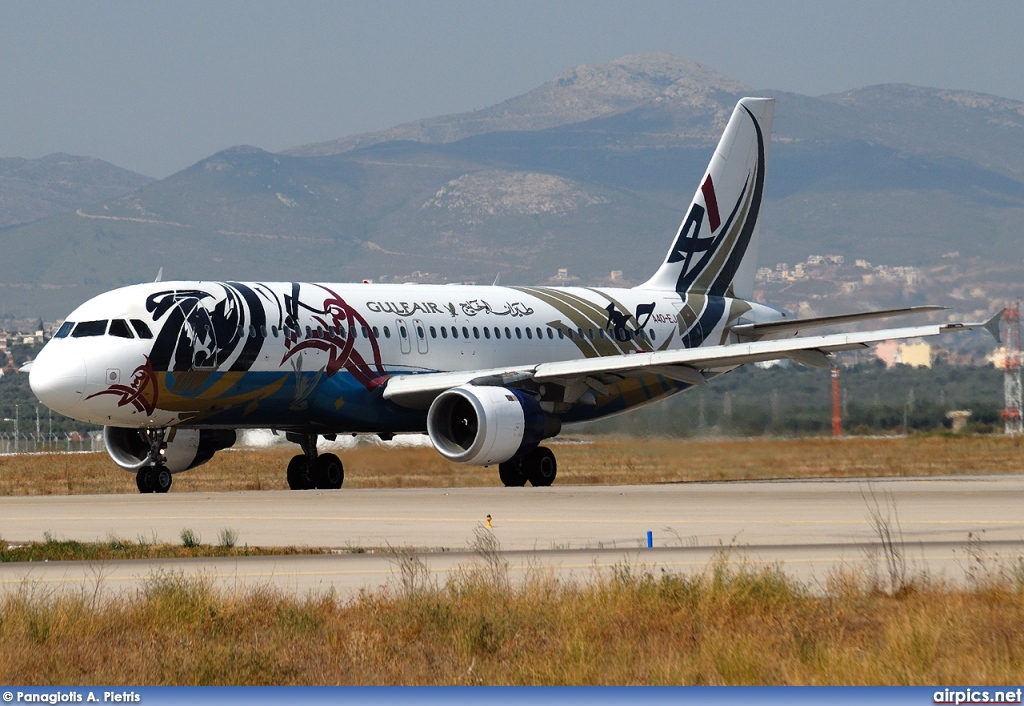 A4O-EJ, Airbus A320-200, Gulf Air