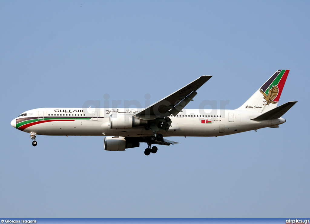 A4O-GK, Boeing 767-300ER, Gulf Air