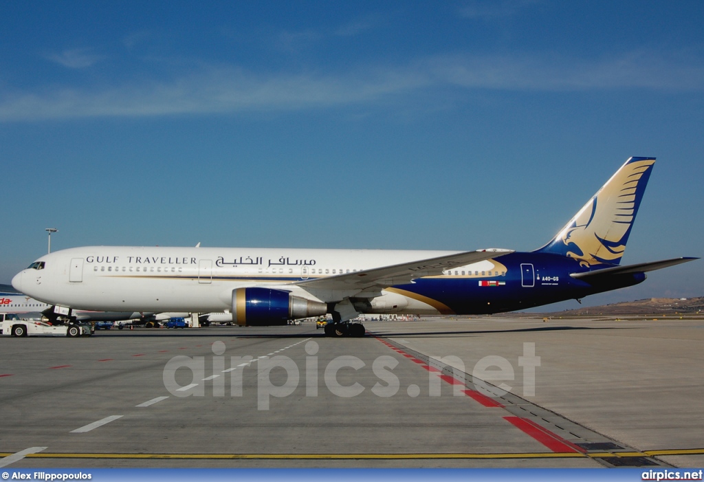 A4O-GS, Boeing 767-300ER, Gulf Traveller
