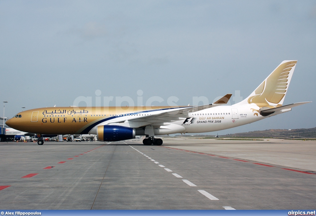 A4O-KA, Airbus A330-200, Gulf Air