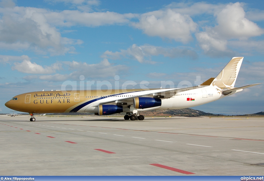A4O-LG, Airbus A340-300, Gulf Air