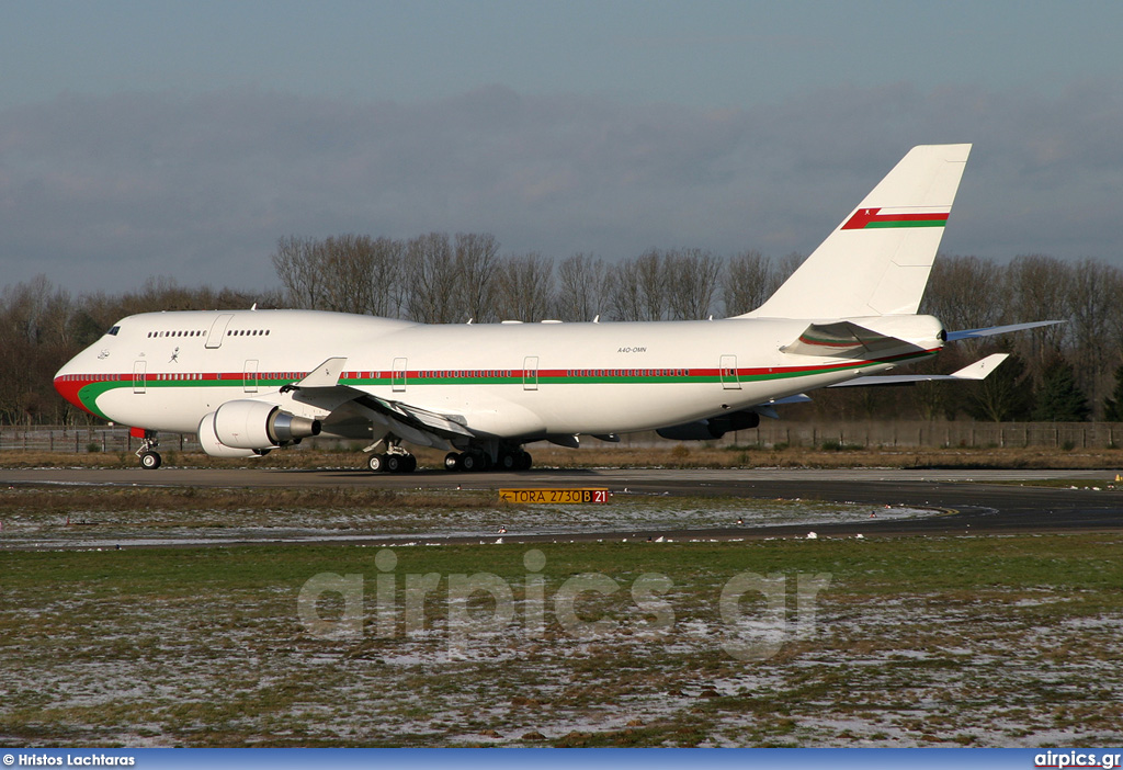 A4O-OMN, Boeing 747-400, Oman Royal Flight