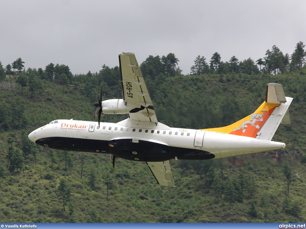 A5-RGH, ATR 42-500, Druk Air - Royal Bhutan Airlines