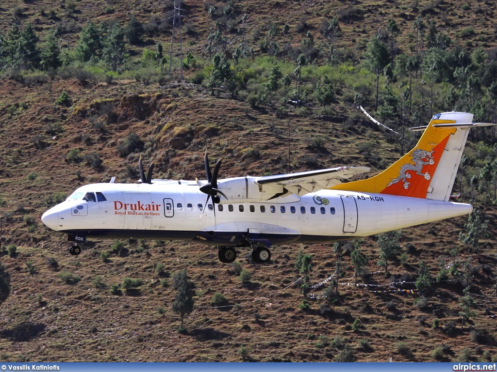 A5-RGH, ATR 42-500, Druk Air - Royal Bhutan Airlines