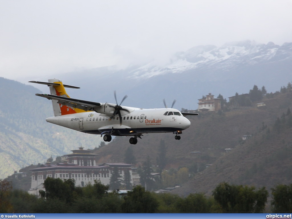 A5-RGH, ATR 42-500, Druk Air - Royal Bhutan Airlines