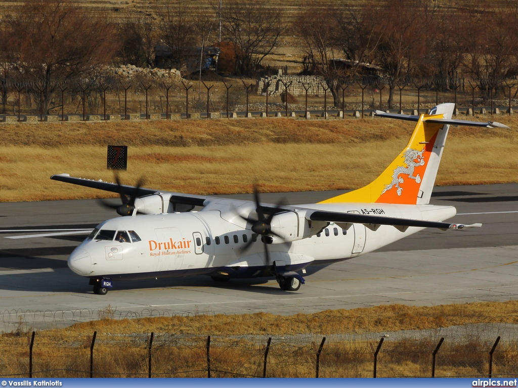 A5-RGH, ATR 42-500, Druk Air - Royal Bhutan Airlines