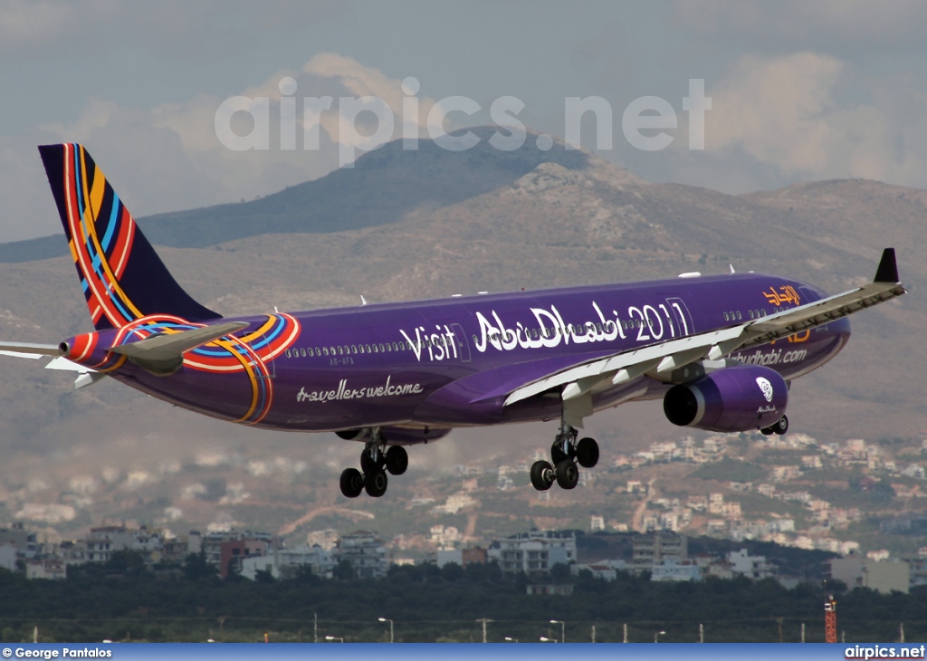 A6-AFA, Airbus A330-300, Etihad Airways