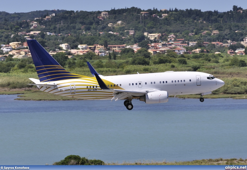 A6-AIN, Boeing 737-700/BBJ, Royal Jet