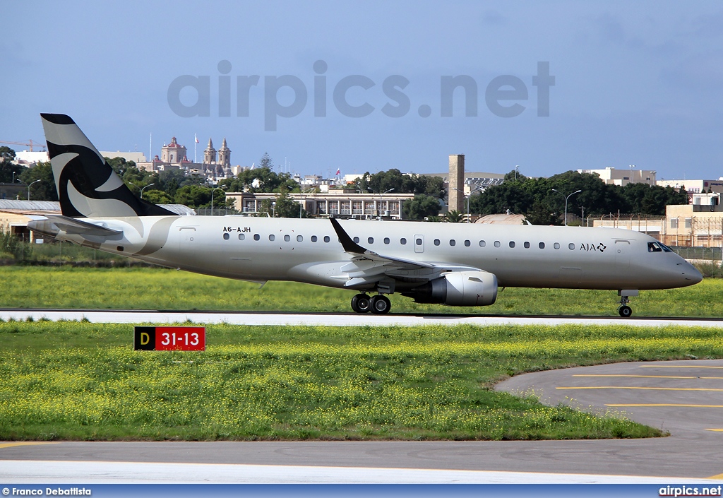 A6-AJH, Embraer ERJ 190ECJ Lineage 1000, Al Jaber Aviation