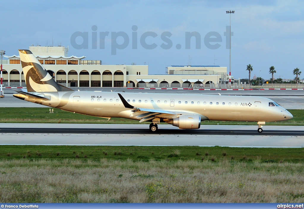 A6-AJI, Embraer ERJ 190ECJ Lineage 1000, Al Jaber Aviation