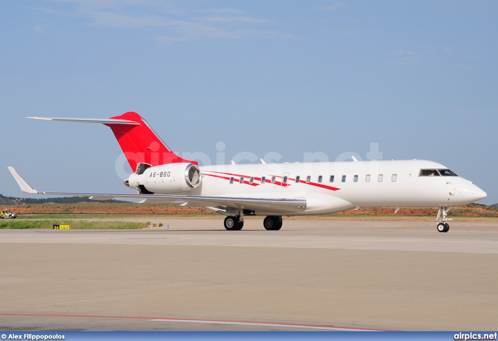 A6-BBD, Bombardier Global 5000, Private