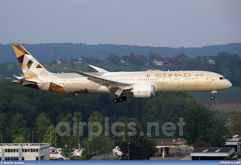 A6-BLE, Boeing 787-9 Dreamliner, Etihad Airways