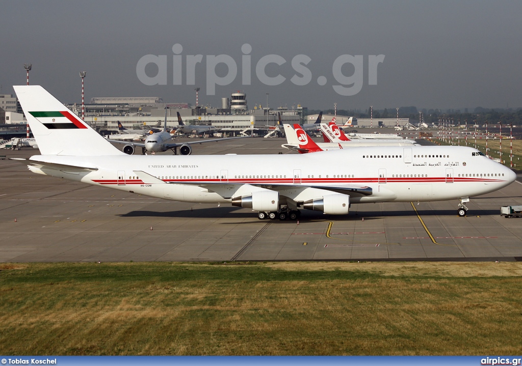 A6-COM, Boeing 747-400M, Dubai Air Wing - Royal Flight