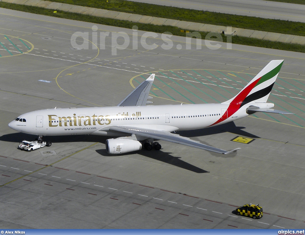 A6-EAF, Airbus A330-200, Emirates