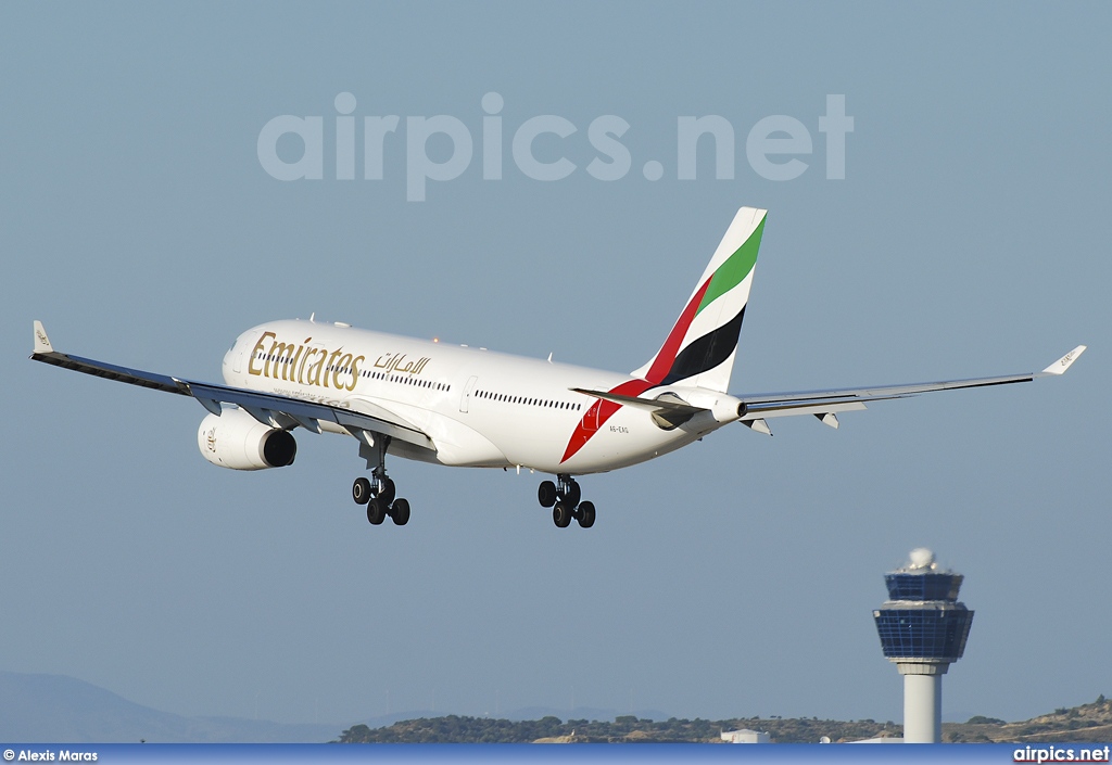 A6-EAG, Airbus A330-200, Emirates