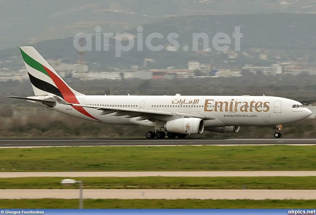 A6-EAI, Airbus A330-200, Emirates