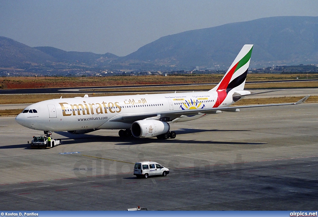 A6-EAJ, Airbus A330-200, Emirates