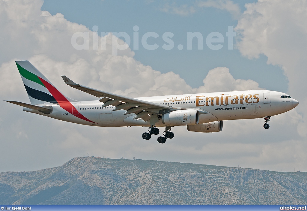 A6-EAO, Airbus A330-200, Emirates