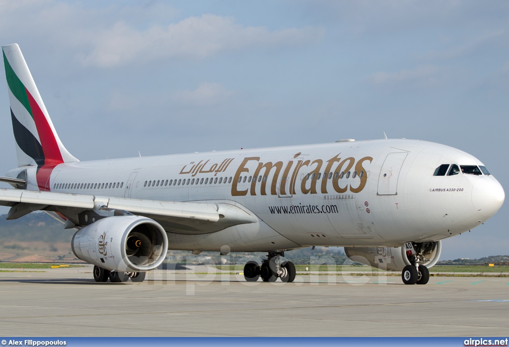 A6-EAO, Airbus A330-200, Emirates