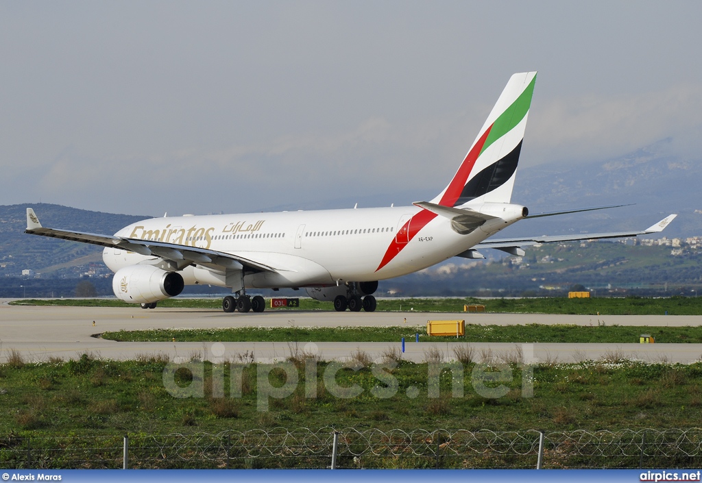 A6-EAP, Airbus A330-200, Emirates