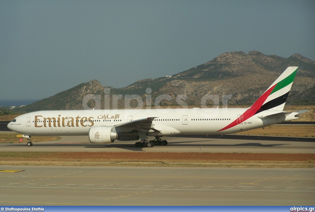 A6-EBE, Boeing 777-300ER, Emirates