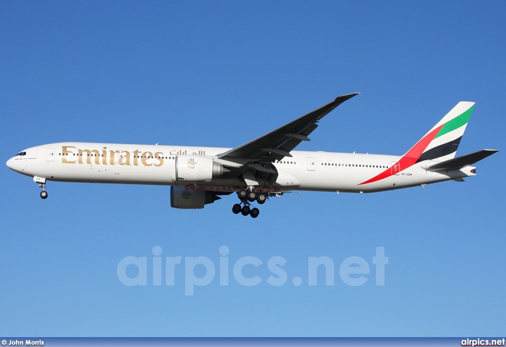 A6-EBM, Boeing 777-300ER, Emirates