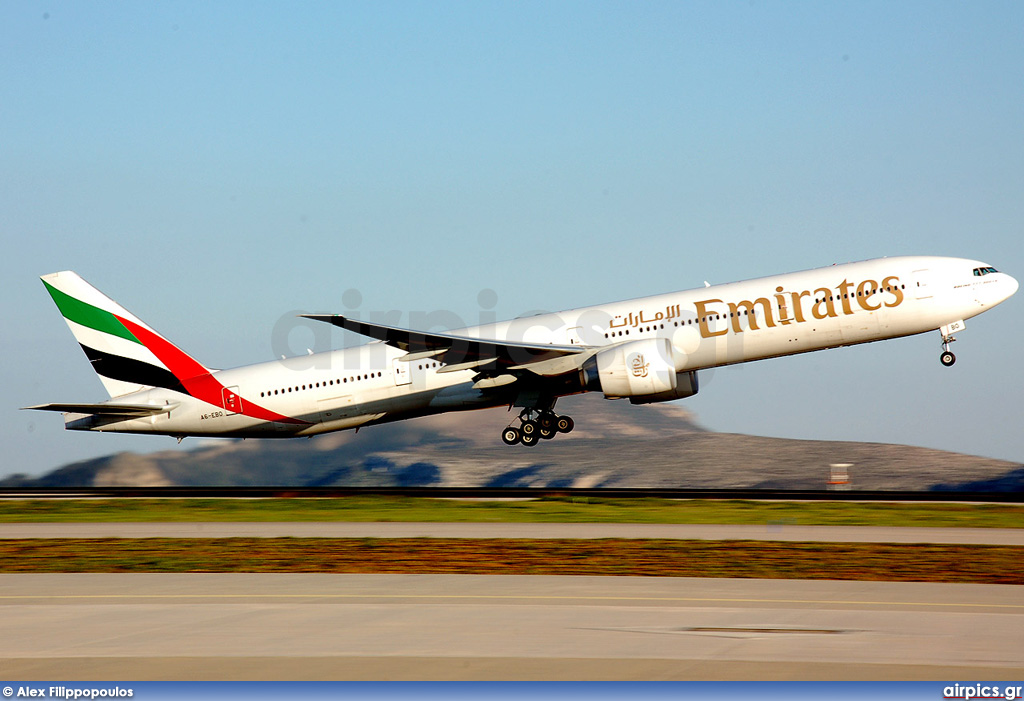 A6-EBO, Boeing 777-300ER, Emirates