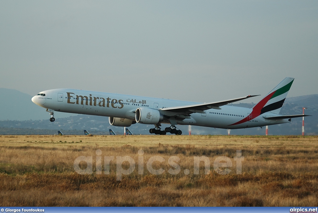 A6-ECA, Boeing 777-300ER, Emirates