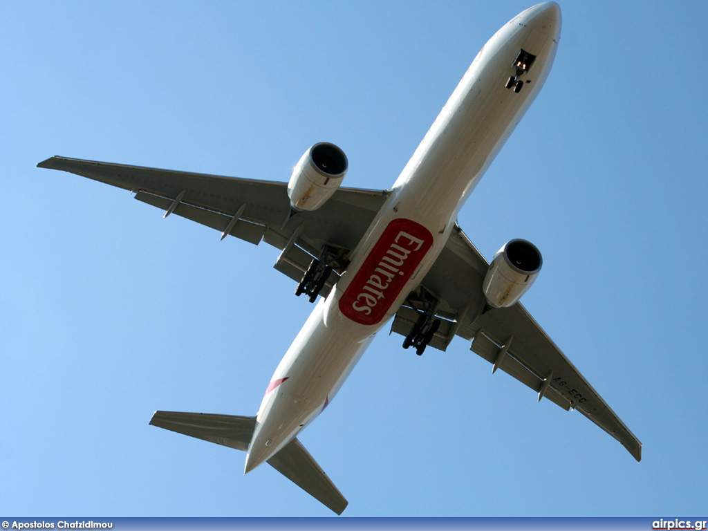 A6-ECC, Boeing 777-300ER, Emirates