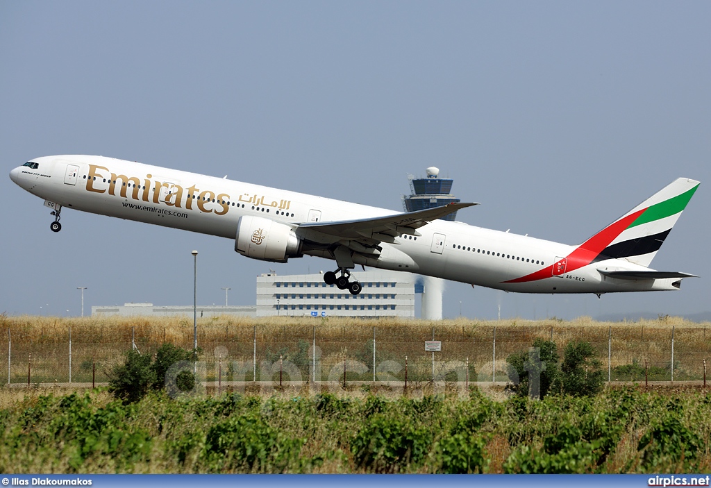 A6-ECG, Boeing 777-300ER, Emirates