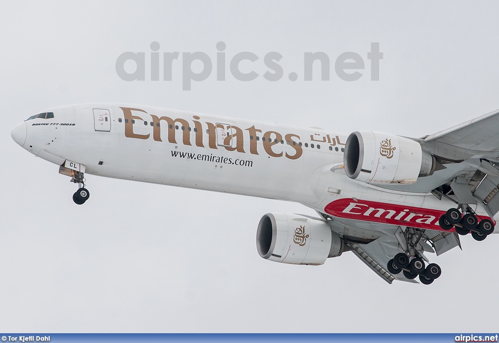 A6-ECL, Boeing 777-300ER, Emirates