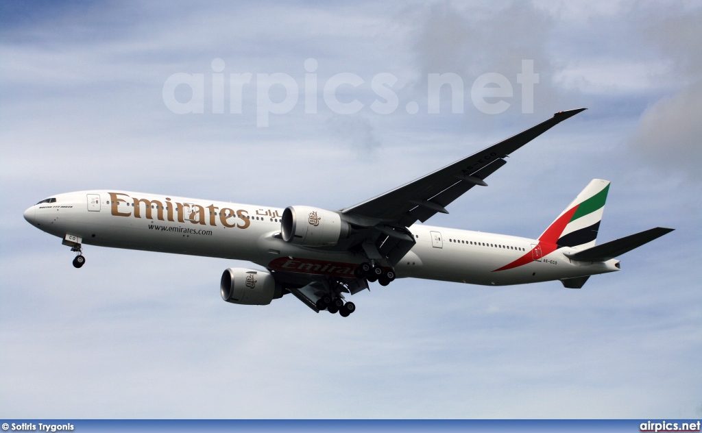 A6-ECO, Boeing 777-300ER, Emirates