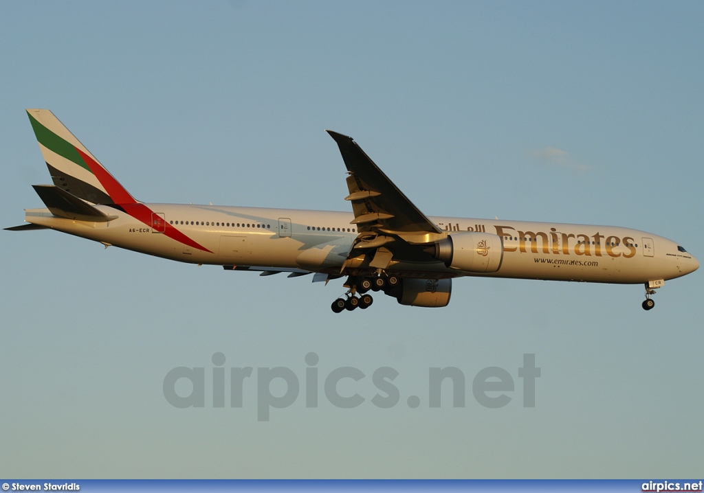 A6-ECR, Boeing 777-300ER, Emirates