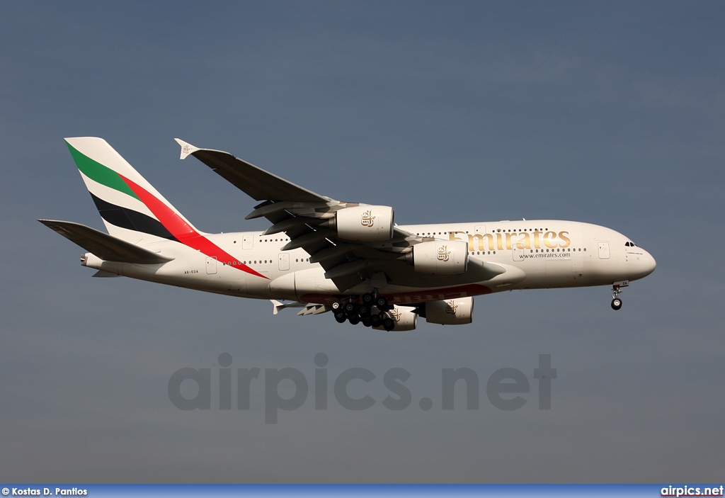 A6-EDA, Airbus A380-800, Emirates